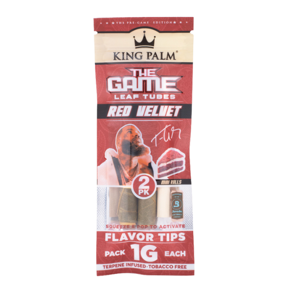 King Palm Flavor 2pk Rolls / Mini / The Game Red Velvet